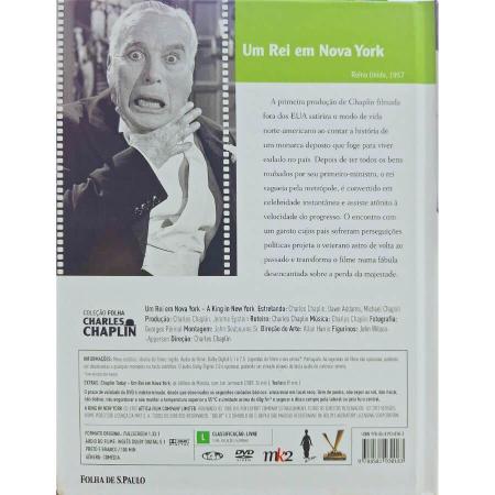 Imagem de Charles Chaplin - Vol. 14 - Um Rei em Nova York - Folha de S. Paulo