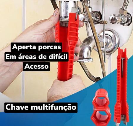 Em promoção! 8 Em 1 Coletor De Chave Inglesa Multifuncional Encanamento Do  Banheiro Ferramenta De Instalação 6 Em 1 Família De Tubulação De água Da  Torneira Ferramenta De Desmontagem