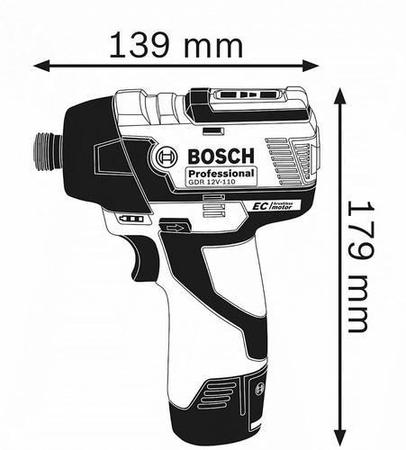 Imagem de Chave de impacto s bateria gdr 12v-110