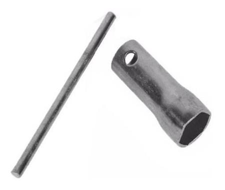 Chave De Vela 18x64mm Honda Today 125 1989 À 1994 - Pro Tork/Valcla/Danidrea Imagem de Chave De Vela 18x64mm Honda Today 125 1989 À 1994