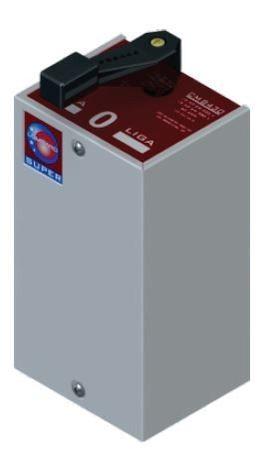 Chave Elétrica Comutadora Trifásica 220V - Lombard Imagem de Chave Elétrica Comutadora Trifásica 220V - Lombard