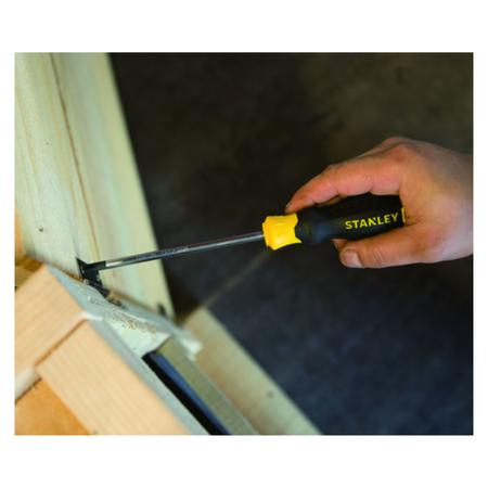 Chave Emborrachada Fenda Cruzada 1 X 8" (203Mm) Imantada - STANLEY Imagem de Chave Emborrachada Fenda Cruzada 1 X 8" (203Mm) Imantada