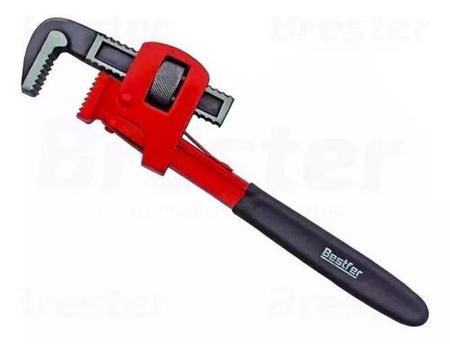 Chave grifo 18" bestfer com base antiderrapante Imagem de Chave grifo 18" bestfer com base antiderrapante