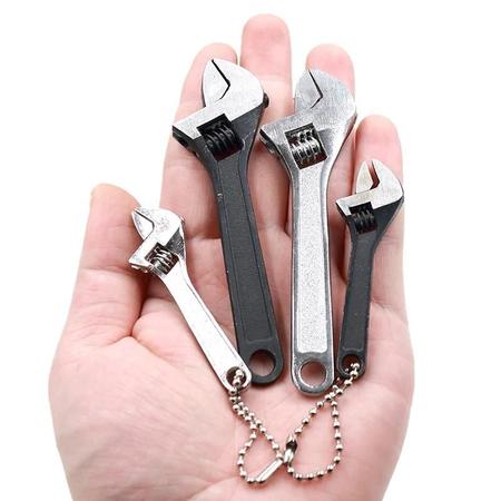 Imagem de Chave inglesa ajustável Open-End Wrench, Mini, pode ser levada com você, 2,5 polegadas, 4 polegadas