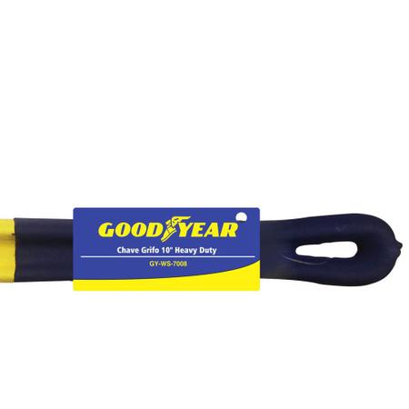 Chave para tubos 10" cabo emborrachado - Goodyear Imagem de Chave para tubos 10" cabo emborrachado - Goodyear