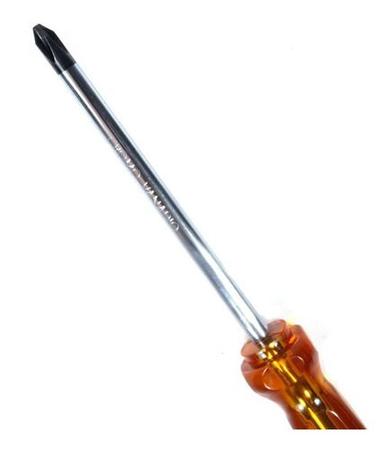 Chave Philips 3/8 X 8 Profissional 200mm Imantada A12461 - MV Imagem de Chave Philips 3/8 X 8 Profissional 200mm Imantada A12461
