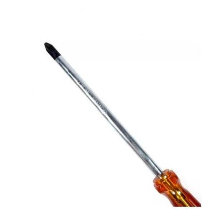 Chave Philips 3/8 X 8 Profissional 200mm Imantada A12461 - MV Imagem de Chave Philips 3/8 X 8 Profissional 200mm Imantada A12461