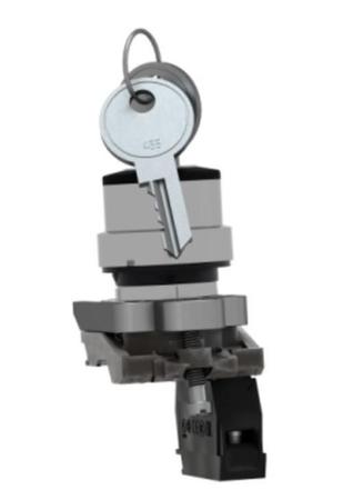Chave Seletora 22Mm Metálica, 2 Posições, Com Chave Xb4Bg21 - Schneider Imagem de Chave Seletora 22Mm Metálica, 2 Posições, Com Chave Xb4Bg21