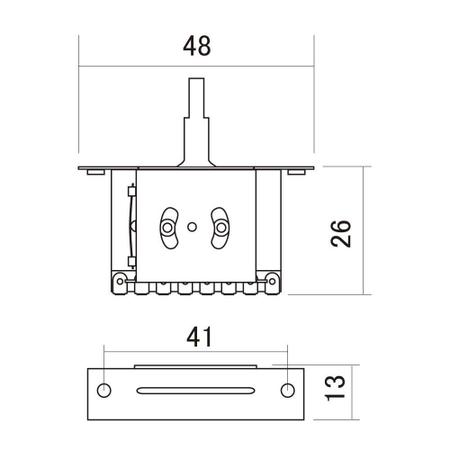 Imagem de Chave Seletora 5 Posições Instrumentos Alpha ALP-5W