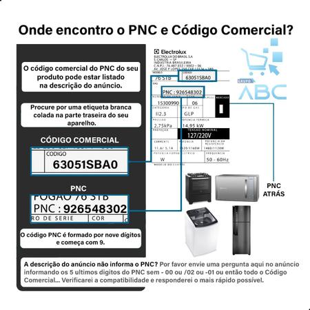 Imagem de Chave Seletora Forno Electrolux Oe8mx Oe8mb 261205201051 original