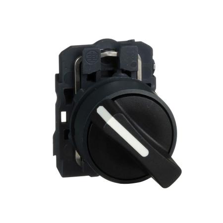 Chave Seletora Manopla Curta 22mm 2 Posições Fixas XB5AD21 Schneider Imagem de Chave Seletora Manopla Curta 22mm 2 Posições Fixas XB5AD21 Schneider