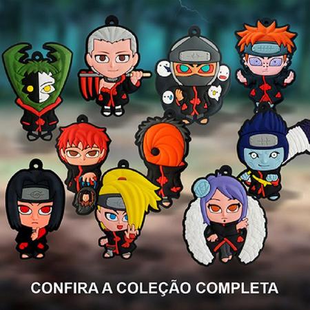 Chaveiro Personalizado Emborrachado Nuvem Akatsuki 1 Unidade