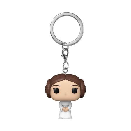 Imagem de Chaveiro Funko Pocket Pop! Keychain Star Wars Princesa Leia