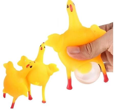 Anti-break 1 conjunto interessante gritando ovo que coloca brinquedo de galinha diversão brinquedo de galinha dice presente de aniversário - AliExpress
