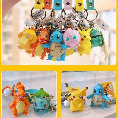 Chaveiros Pokémon - Eevelutions - Eevee & Evoluções - Pokémon Keychain