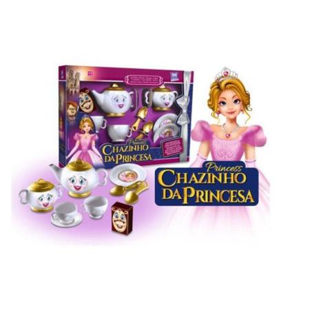 Jogo De Cha Infantil 5 Pecas Kit Chazinho Disney Princesas