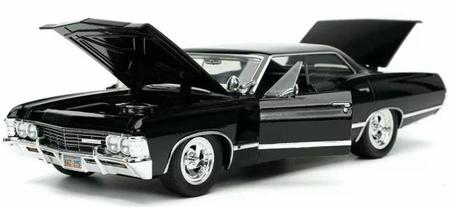 Imagem de Chevrolet Impala 1967 Supernatural C/figura Dean Jada 1/24
