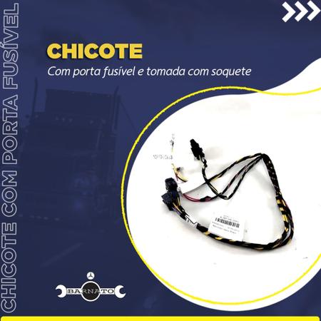 Imagem de Chicote com porta fuzivel e tomada com soquete 3845402910
