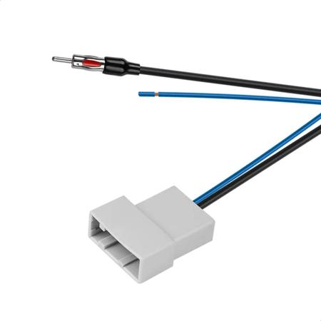 Chicote Conector Plug Antena Nissan March Livina Versa - Permak Imagem de Chicote Conector Plug Antena Nissan March Livina Versa