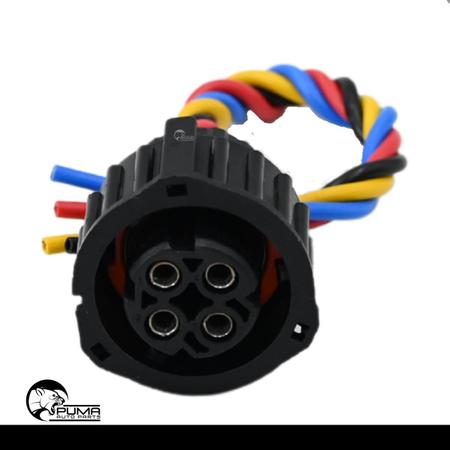 Imagem de Chicote Conector Plug Sensor Temperatura Volvo 4 Vias