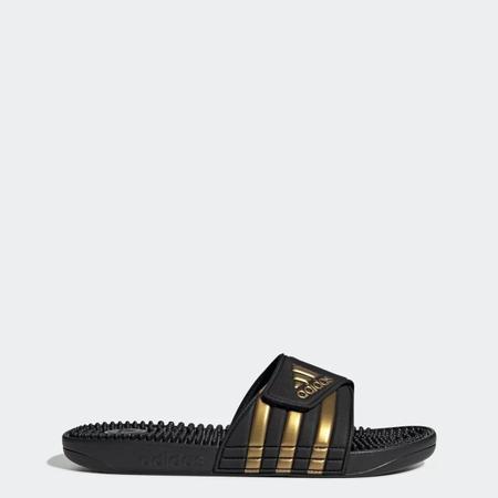 Chinelo adidas adissage best sale dourado