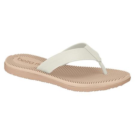 Slipper beira rio best sale branco
