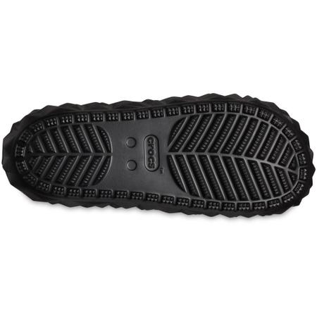 Chinelo crocs classic geometric slide black Imagem de Chinelo crocs classic geometric slide black