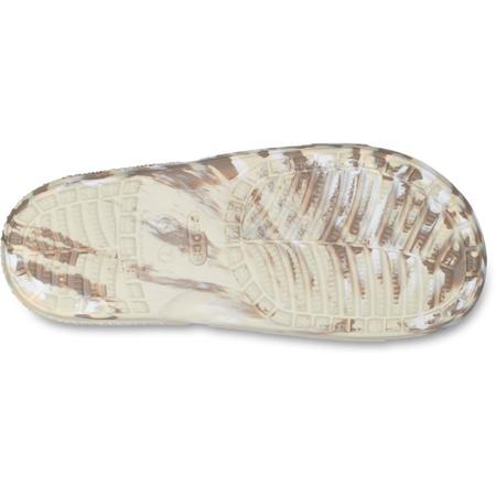 Imagem de Chinelo crocs classic marbled slide bone/multi