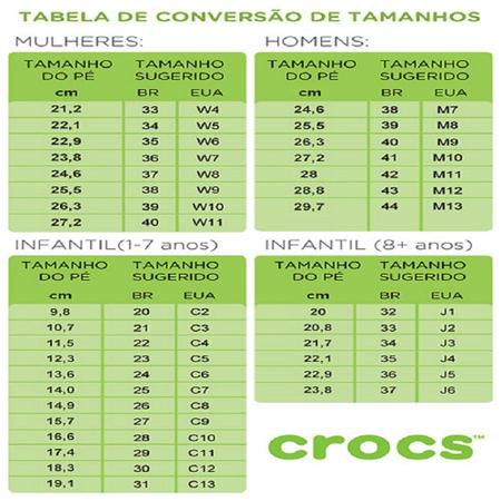 crocs infantil c9