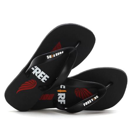 Chinelo De Dedo Masculino Free Fire Angelical Azul - Compre Agora