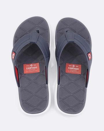 Imagem de Chinelo De Dedo Masculino Tira Couro Cartago Malta Original