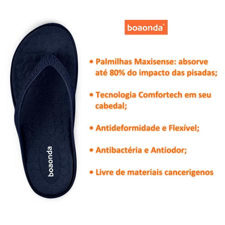 Imagem de Chinelo de Dedo Ortopedico Feminino Lilly - Boa Onda