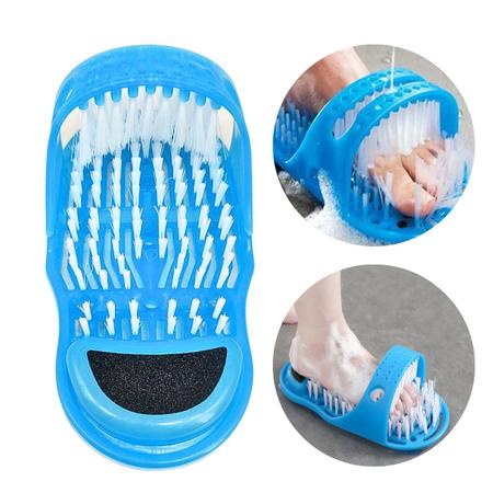 Chinelo Escova Para Lavar E Massagear Os Pés No Banho - Clink Imagem de Chinelo Escova Para Lavar E Massagear Os Pés No Banho