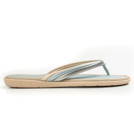 Chinelo Fem Piccadilly Tiras Metalicas Dourado/Azul/Prata 345002-2 Imagem de Chinelo Fem Piccadilly Tiras Metalicas Dourado/Azul/Prata 345002-2
