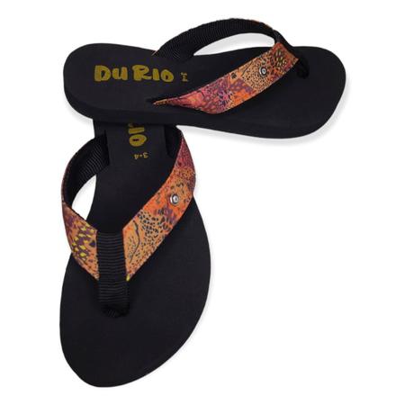 Imagem de Chinelo Feminino DuRio Buzios Tradicional Estampas Coloridas