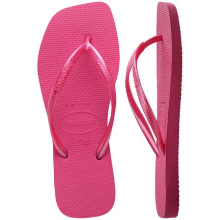 Imagem de Chinelo feminino havaianas slim square fc original alpargatas