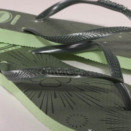 Chinelo Feminino Havaianas Slsq Met Verde Imagem de Chinelo Feminino Havaianas Slsq Met Verde
