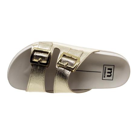 Chinelo Feminino Papete Moleca 5436.401 Dourado Imagem de Chinelo Feminino Papete Moleca 5436.401 Dourado