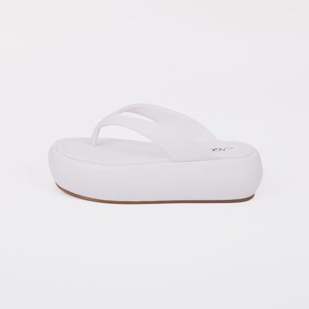 Imagem de Chinelo Feminino Plataforma Pandora Branco