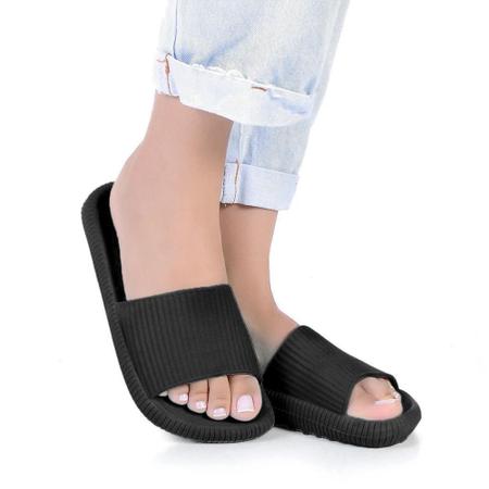 Imagem de Chinelo Feminino Slide Nuvem Super Soft Confortável Ortopédico Anatômico