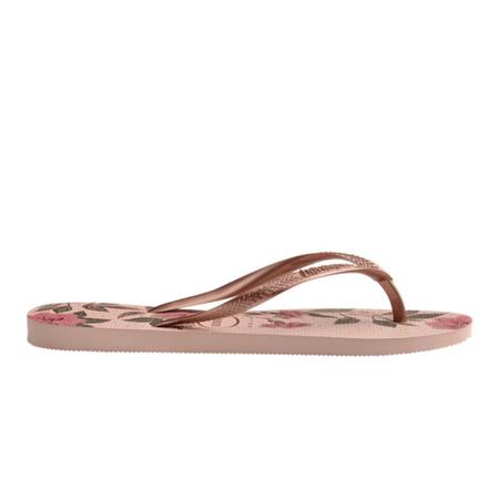 Chinelo Feminino Slim Organic Rosa Havaianas Imagem de Chinelo Feminino Slim Organic Rosa Havaianas