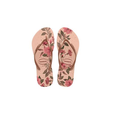 Chinelo Feminino Slim Organic Rosa Havaianas Imagem de Chinelo Feminino Slim Organic Rosa Havaianas