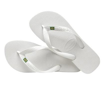 Imagem de Chinelo Havaianas Brasil 1 - Branco - Tam 43/44