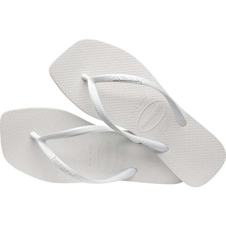 Imagem de Chinelo Havaianas Feminino SLIM Square 39/0 Branco