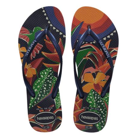 Chinelo Havaianas Feminino Slim Tropical Chinelo Feminino