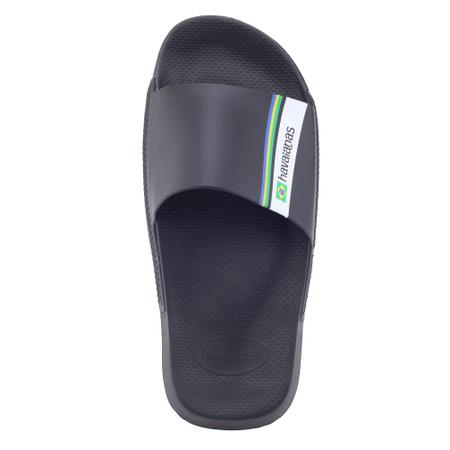 Chinelo Havaianas H Slide Classic BR FC 4147319 Anatômica Imagem de Chinelo Havaianas H Slide Classic BR FC 4147319 Anatômica