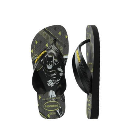 Chinelo Havaianas infantil Max Herois Batman - Verde Escuro Imagem de Chinelo Havaianas infantil Max Herois Batman - Verde Escuro