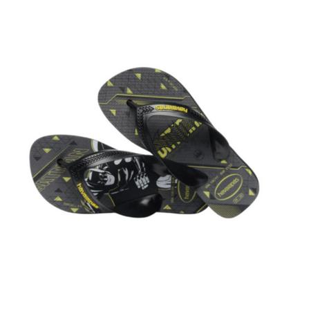 Chinelo Havaianas infantil Max Herois Batman - Verde Escuro Imagem de Chinelo Havaianas infantil Max Herois Batman - Verde Escuro