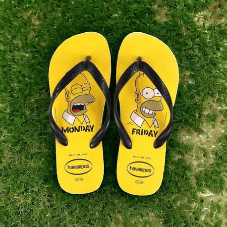 Imagem de Chinelo Havaianas Simpsons Homer Primavera Verão 2020 Nfe