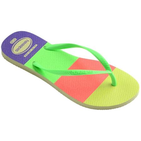 Chinelo Havaianas Slim Neon Glow 904 Imagem de Chinelo Havaianas Slim Neon Glow 904